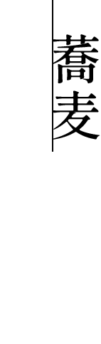 蕎麦は実直